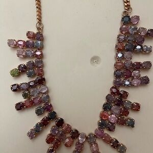 Elegant Multicolor Gemstone Necklace